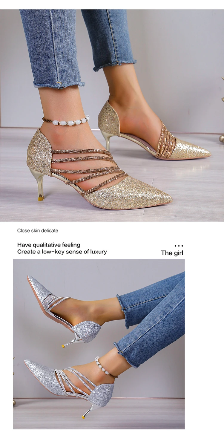 Sandals Woman Leather Velvet Shoes Suit Female Beige Low-heeled Suede Comfort Fashion Black Casual Solid Rubber Fabric Flock