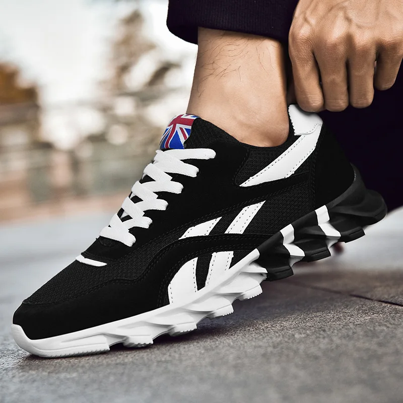 Men's Shoes Marathon Running Sports Shoes Casual Sneakers Soft Comfortable Training Shoes Wear Resistant Sneakers Men Sneakers