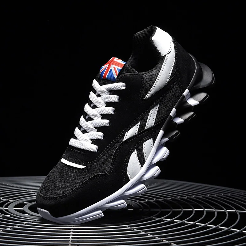 Men's Shoes Marathon Running Sports Shoes Casual Sneakers Soft Comfortable Training Shoes Wear Resistant Sneakers Men Sneakers