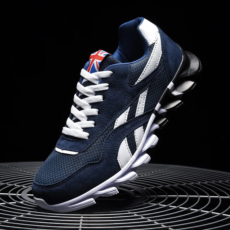 Men's Shoes Marathon Running Sports Shoes Casual Sneakers Soft Comfortable Training Shoes Wear Resistant Sneakers Men Sneakers