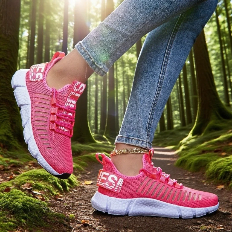 Soft Soled Women's Running Shoes Lightweightogging Sneakers Hot Selling Breathable Anti Slip Fast Drying Fitness Tennis Shoes
