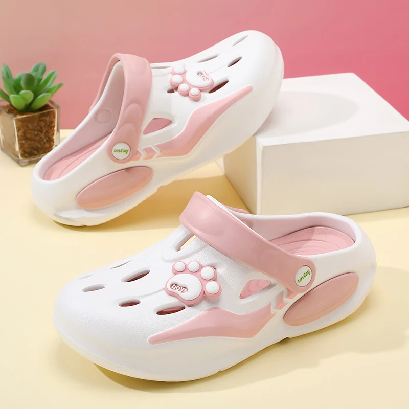 Women's Comfortable EVA Garden Clogs, Closed Toe Sandals For Indoor/Outdoor Home And Beach Use, Soft Sole Ventilated Shoes