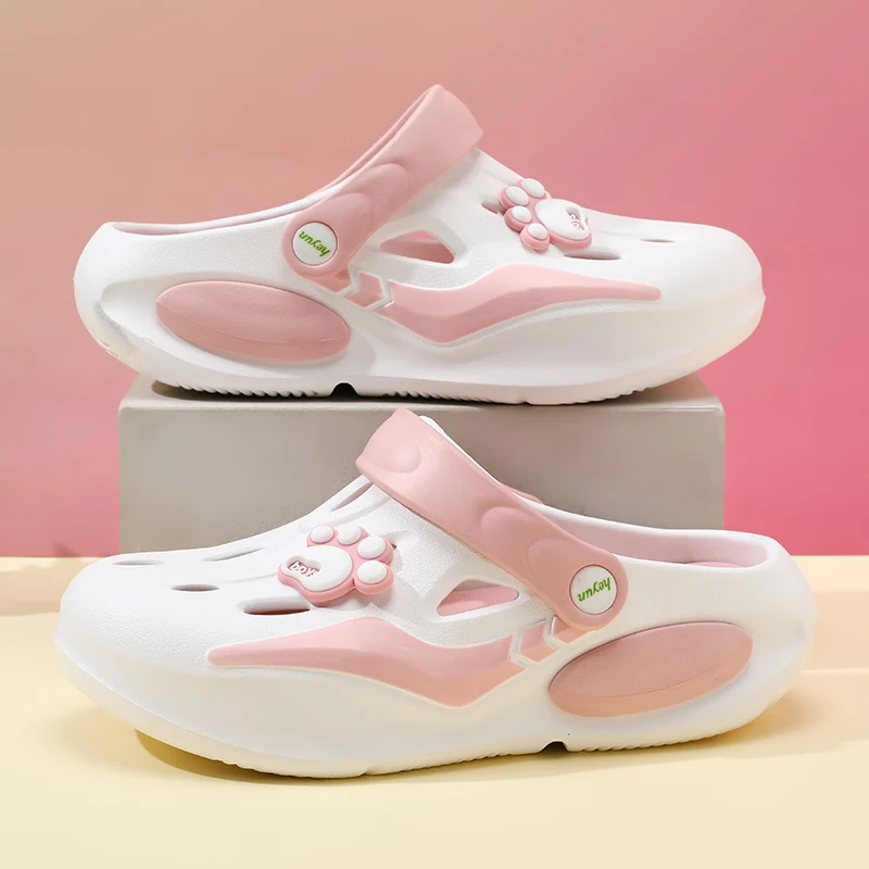 Women's Comfortable EVA Garden Clogs, Closed Toe Sandals For Indoor/Outdoor Home And Beach Use, Soft Sole Ventilated Shoes