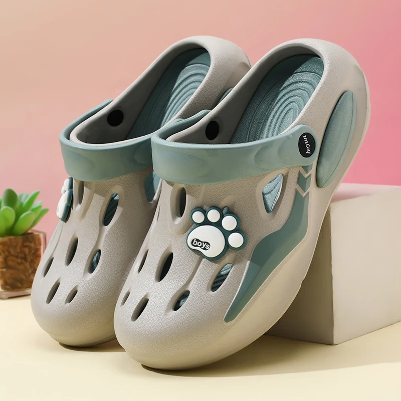 Women's Comfortable EVA Garden Clogs, Closed Toe Sandals For Indoor/Outdoor Home And Beach Use, Soft Sole Ventilated Shoes