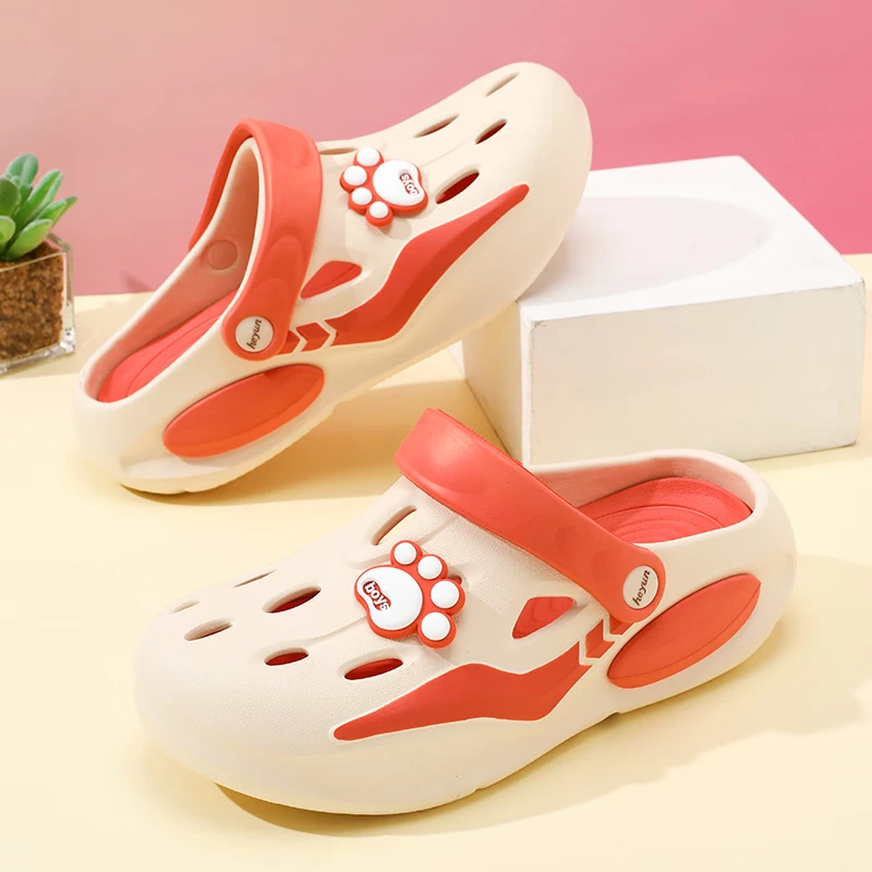 Women's Comfortable EVA Garden Clogs, Closed Toe Sandals For Indoor/Outdoor Home And Beach Use, Soft Sole Ventilated Shoes