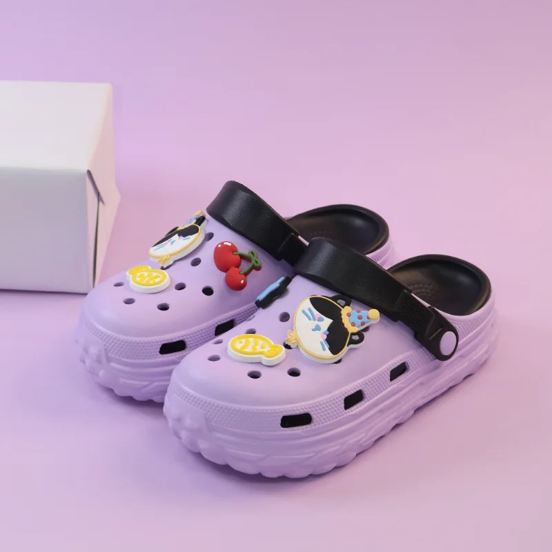 Clogs Platform Slippers Women Home Flat Cute Designer Woman Shoes House Summer Sandals Casual Beach Fashion Footwear Indoor