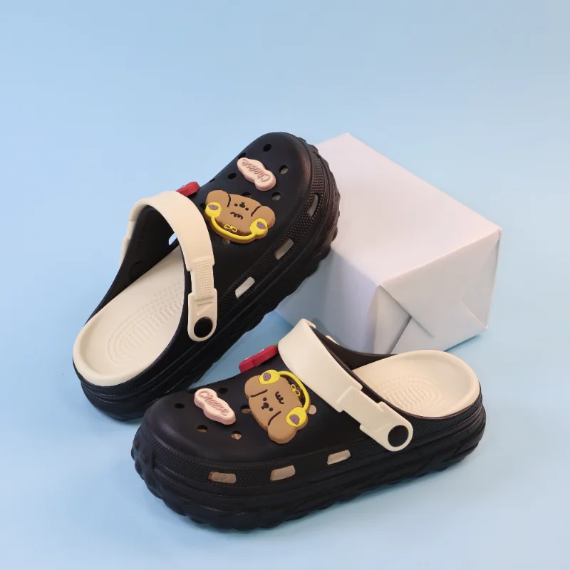 Clogs Platform Slippers Women Home Flat Cute Designer Woman Shoes House Summer Sandals Casual Beach Fashion Footwear Indoor