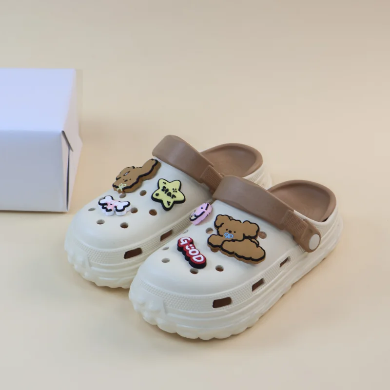 Clogs Platform Slippers Women Home Flat Cute Designer Woman Shoes House Summer Sandals Casual Beach Fashion Footwear Indoor