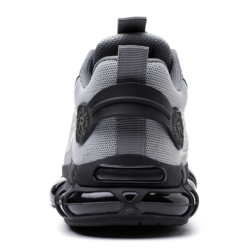 Impact Resistant Multifunctional Shoes, Foot Protection Mining Boots Construction Site Safety Shoes, Fashionable Men's Shoes,