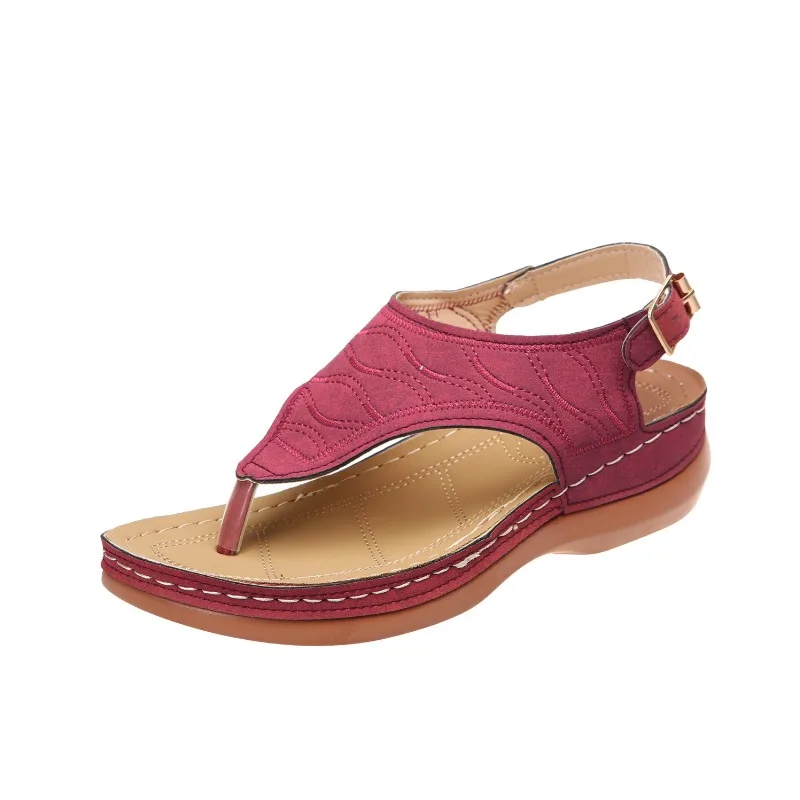 Women Sandals Soft Bottom Summer Shoes for Women Wedge Heels Sandalias Mujer Beach Slippers Women Flip Flops Summer Sandals