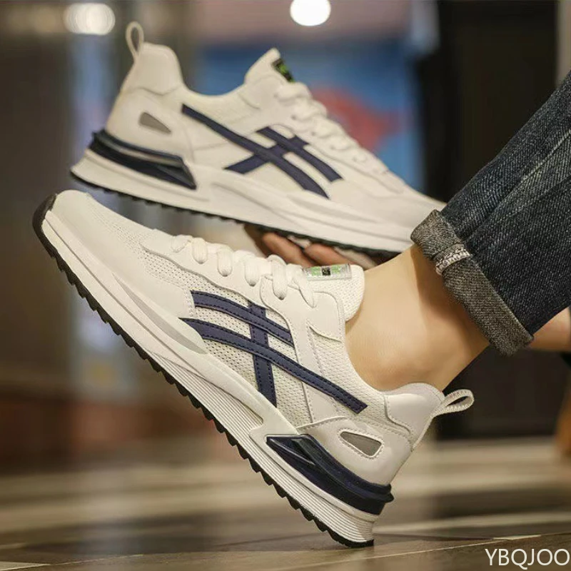 2026 Large Size Autumn Fashion New Item Breathable Casual Comfortable Men's Shoes Versatile Lightweight Flat Sports Men's Shoes