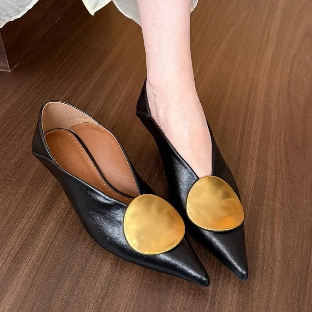 Luxury Women Heeled Shoes Pointed Toe Low Heels Designer Shoes Sexy Dress Fashion Woman Pumps 2025 Summer Elegant Zapatos Mujer