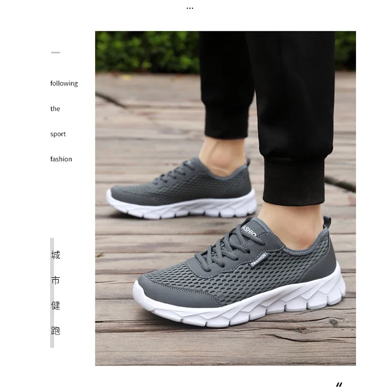 YRZL Tennis Shoes for Men Lightweight Sneakers High Quality Breathable Outdoor Athletic Jogging Sport Running Walking Man Shoes