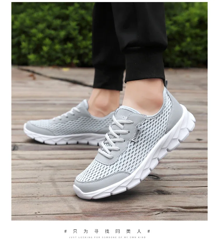 YRZL Tennis Shoes for Men Lightweight Sneakers High Quality Breathable Outdoor Athletic Jogging Sport Running Walking Man Shoes