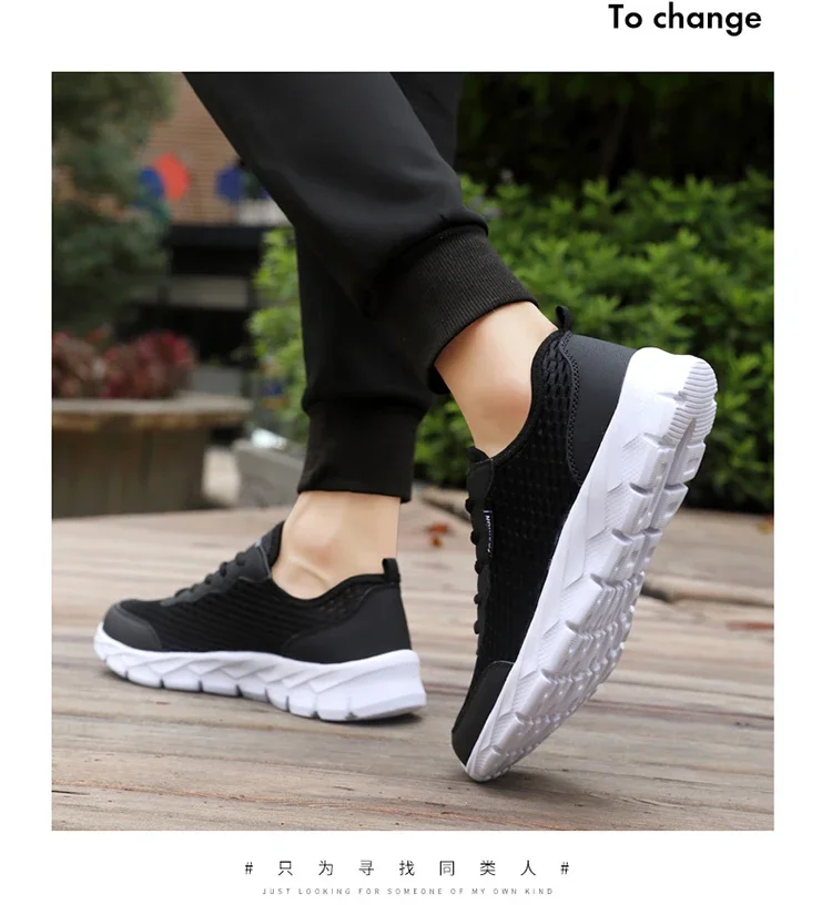 YRZL Tennis Shoes for Men Lightweight Sneakers High Quality Breathable Outdoor Athletic Jogging Sport Running Walking Man Shoes