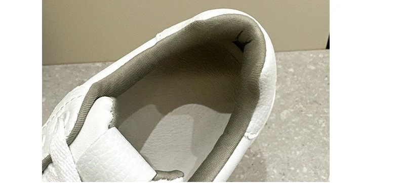 Platform White Shoes Women's Sneaker New Casual Sports Muffin Shoe Heightening Lace-up Women Board Shoes