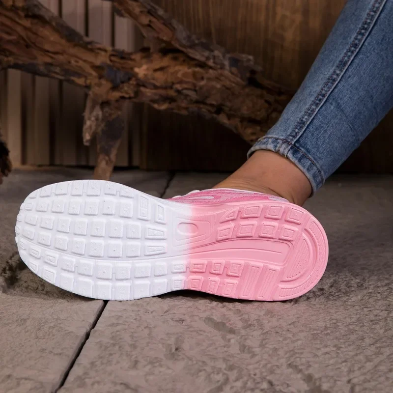 NKLSA Women Sneakers Shoes Breathable Lightweight Running Shoes Non Slip Wear Resistant Comfortable Women's  Walking Shoes
