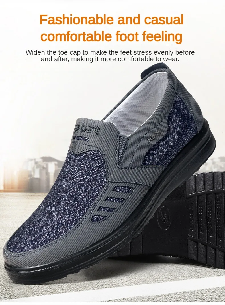 Men's Casual Sneakers Summer Breathable Mesh Lightweight Durable Affordable Free Shipping Shoes