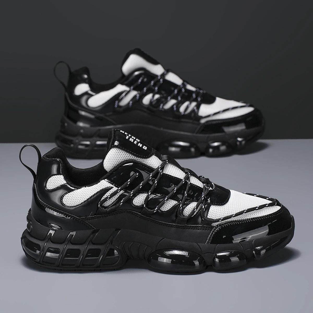 Men's Large Size Sports Shoes Outdoor Hiking Running Comfortable Casual Versatile Fashionable Training Shoes for Couples