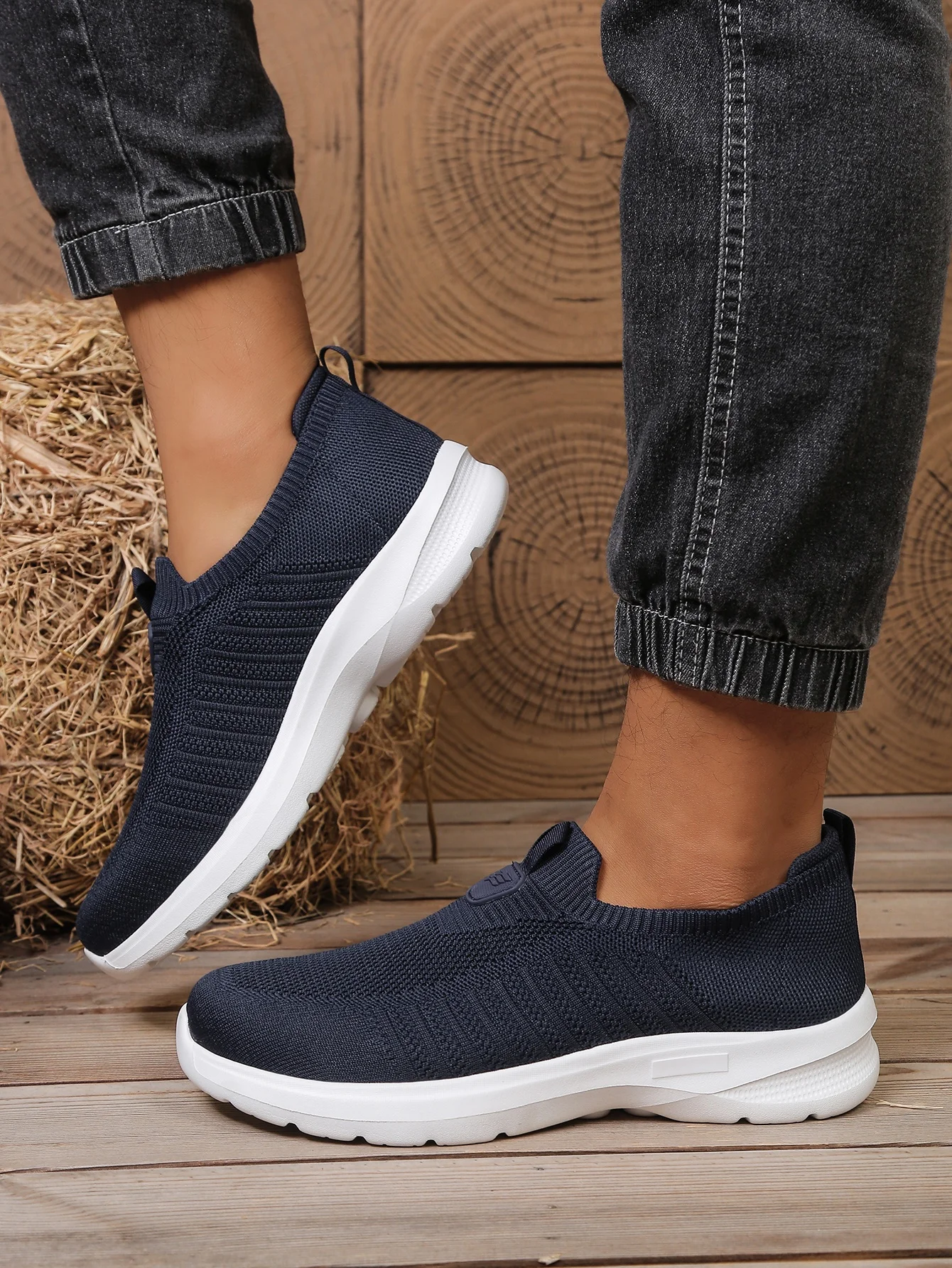 Men's Shoes Solid Color EVA Casual Shoe Lightweight Comfortable Single Sole Non-Tiring Footwear for Everyday Use