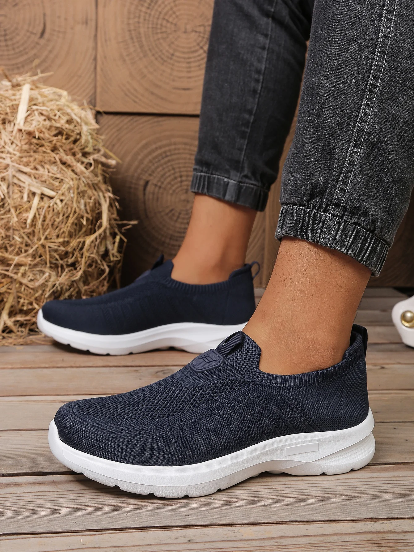 Men's Shoes Solid Color EVA Casual Shoe Lightweight Comfortable Single Sole Non-Tiring Footwear for Everyday Use
