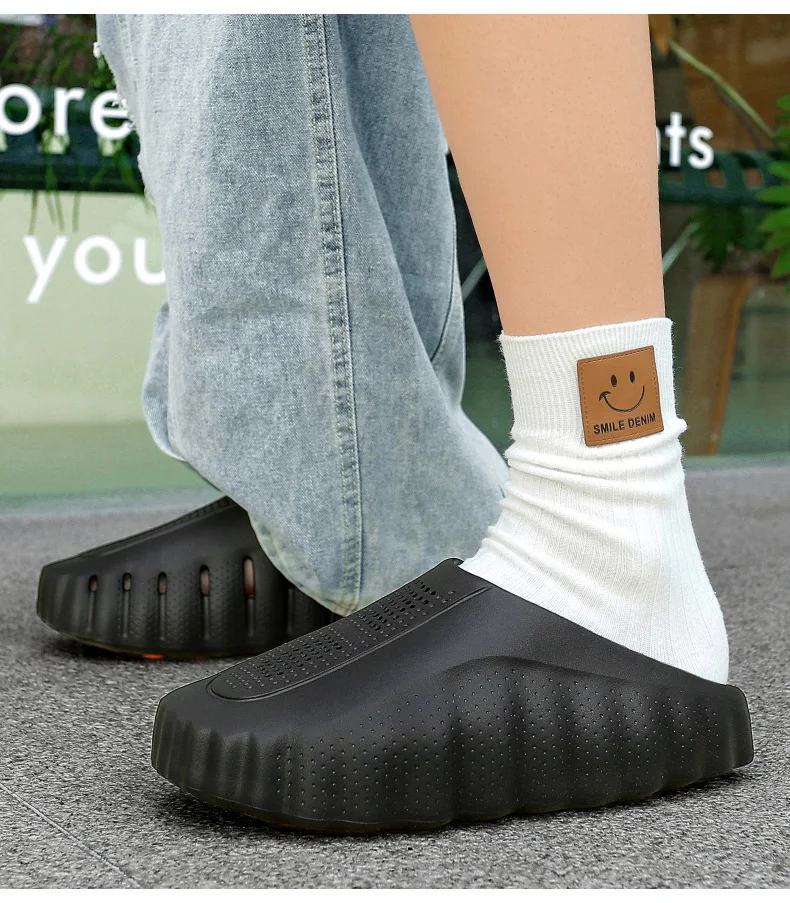 Cave Shoes 2026 Hot Item Mind 001 Toe Cover Feels like Stepping on Poop Thick Sole EVA Massage Restoration for Men and Women