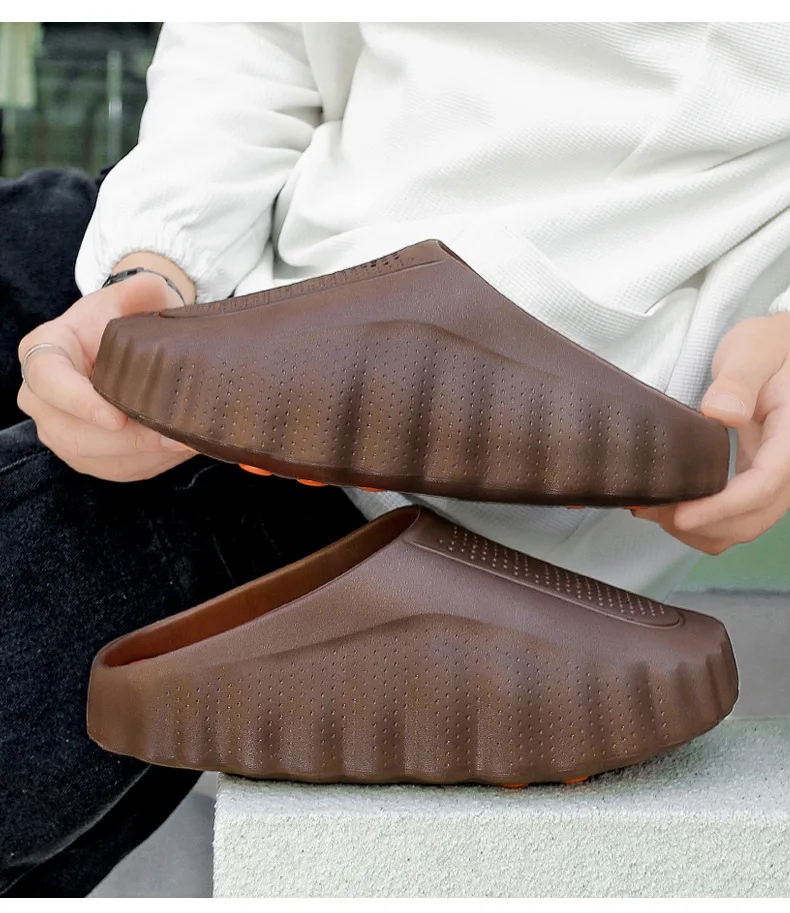 Cave Shoes 2026 Hot Item Mind 001 Toe Cover Feels like Stepping on Poop Thick Sole EVA Massage Restoration for Men and Women