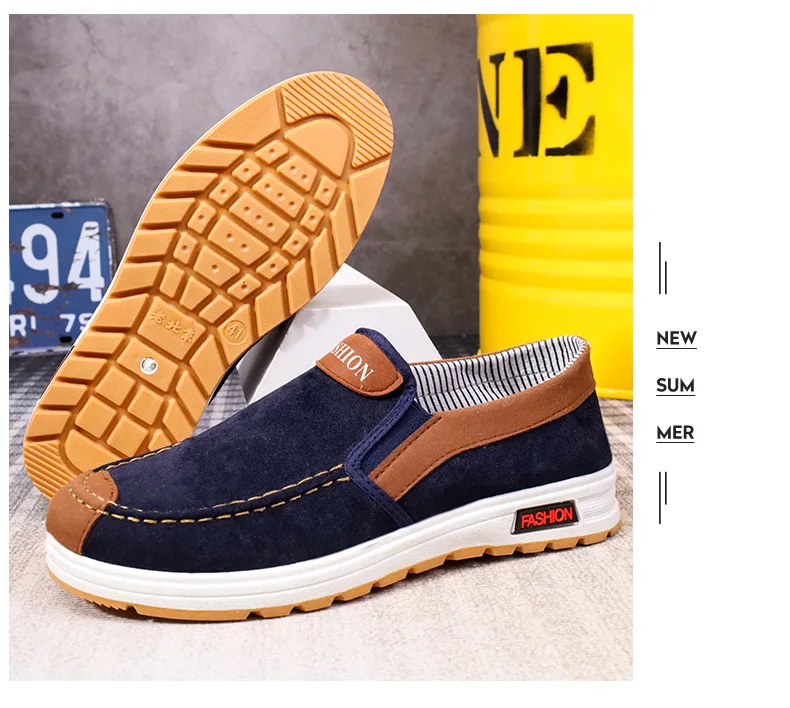 2026 Men's Woven Shoes Plus Size 48 Male Loafers Casual Comfortable Sneakers Slip On Leisure Shoes Lightweight Vintage Flats