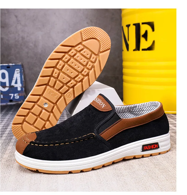 2026 Men's Woven Shoes Plus Size 48 Male Loafers Casual Comfortable Sneakers Slip On Leisure Shoes Lightweight Vintage Flats