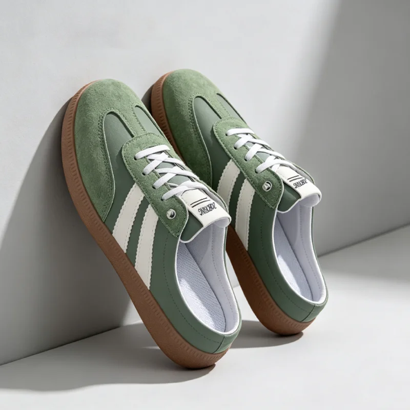 2026 Summer Couple Style New Models 37-48 Large Size Closed-Toe Half-Slip Men's Shoes Retro Classic Outdoor Slip-On Shoes Fashionable Breathable Women's Slippers