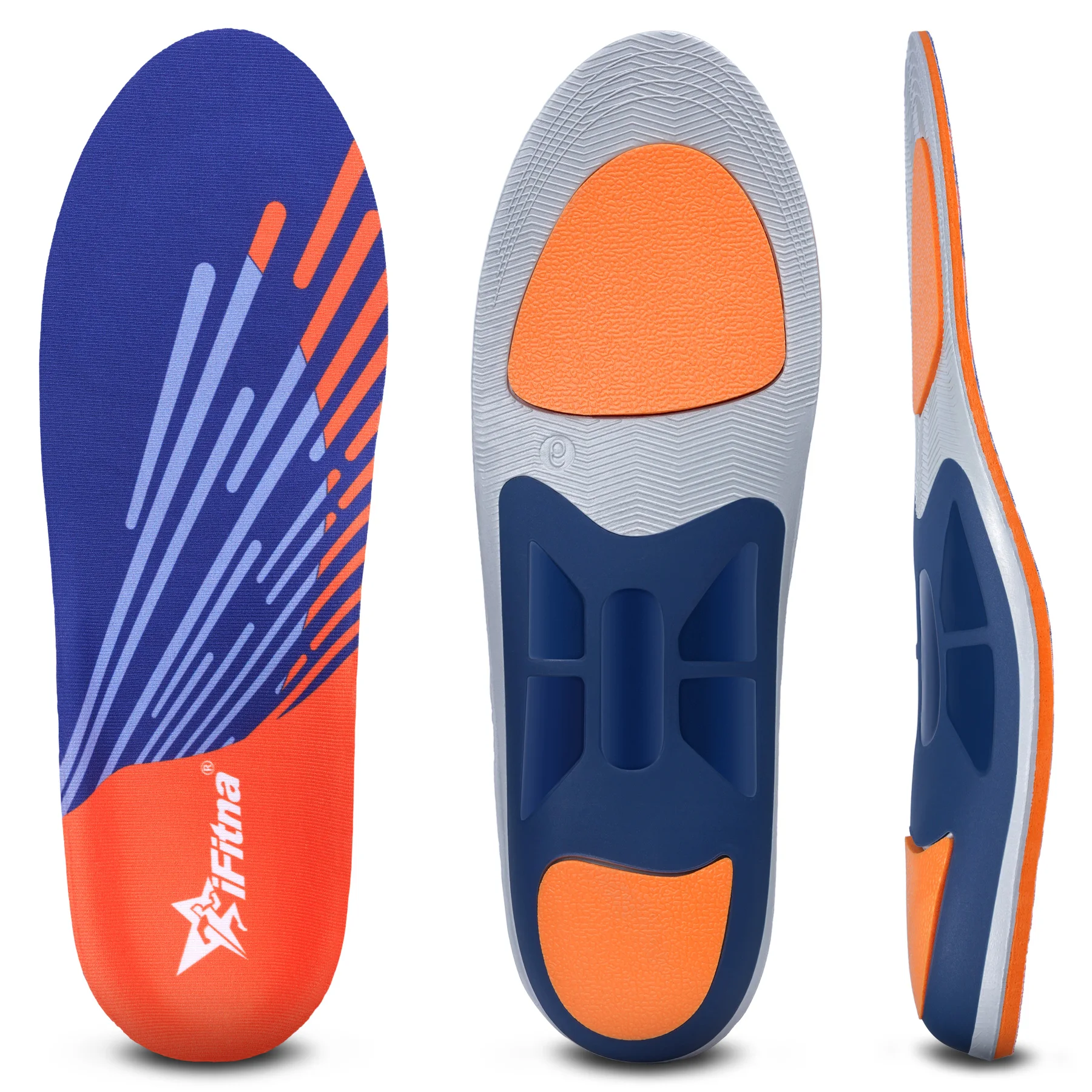 High Arch Support Plantar Fasciitis Orthopedic Shoe Sport Insole Men Women Flat Feet Sneaker Orthotic Plantillas Insert Sole