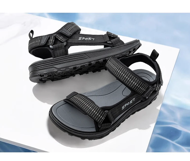 Summer Men Sandals Fashion Leisure Beach Holiday Sandals for Mens Lightweight Shoes New Outdoor Comfortable Casual Sandals