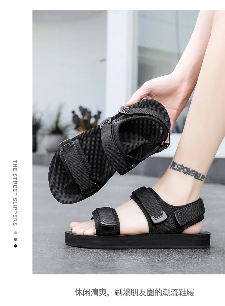 Men Sandals Outdoor Wadable Arch Support Yoga Shoes Gladiator Open Toe Summer Beach Slippers Flat Man Big Plus Size 39-50 Shoe