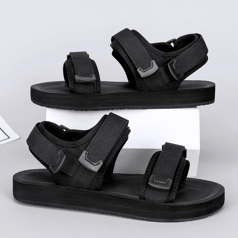 Men Sandals Outdoor Wadable Arch Support Yoga Shoes Gladiator Open Toe Summer Beach Slippers Flat Man Big Plus Size 39-50 Shoe