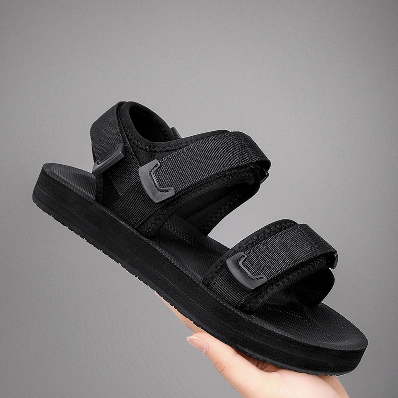 Men Sandals Outdoor Wadable Arch Support Yoga Shoes Gladiator Open Toe Summer Beach Slippers Flat Man Big Plus Size 39-50 Shoe