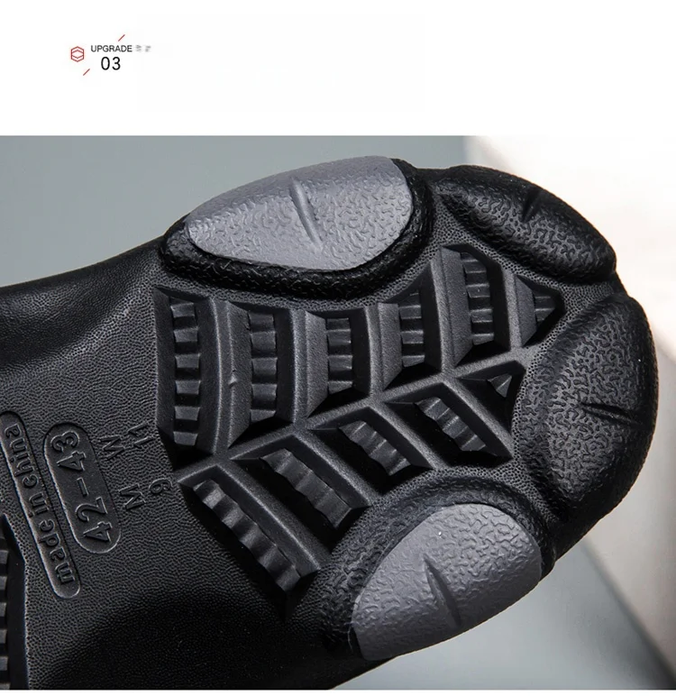 Summer Men's Hole Shoes Breathable Non-Slip Garden Shoes Baotou Sandals Dual-Purpose Beach Shoes Outdoor Leisure Slippers