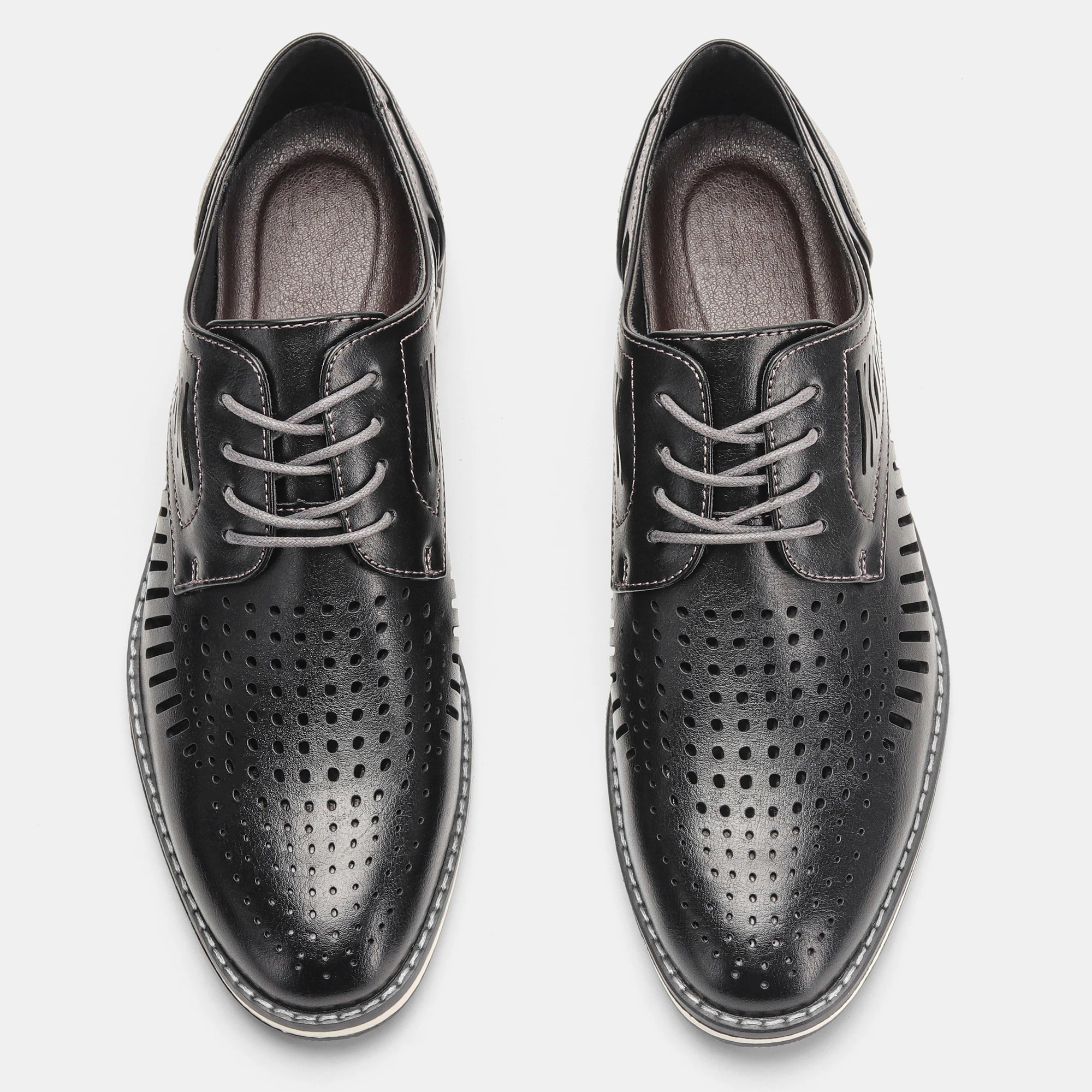 Leather loafer men fashion comfortable 2024 brand casual shoes men