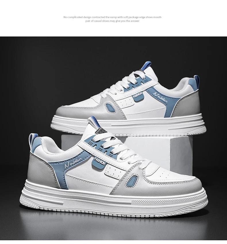 Men's Spring Autumn 2026 Outdoor Sport Sneakers Fashion Vulcanized Shoes Luxury Flats Tenis Para Hombre