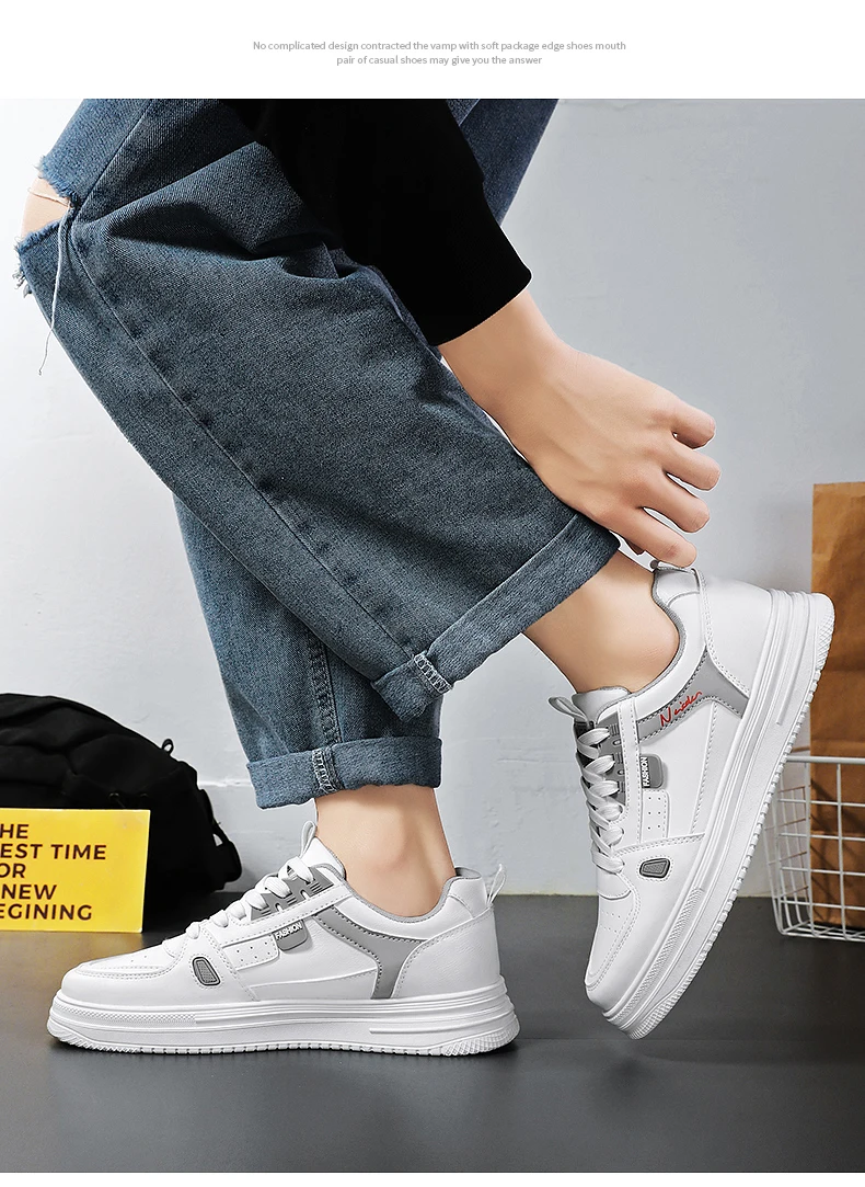 Men's Spring Autumn 2026 Outdoor Sport Sneakers Fashion Vulcanized Shoes Luxury Flats Tenis Para Hombre