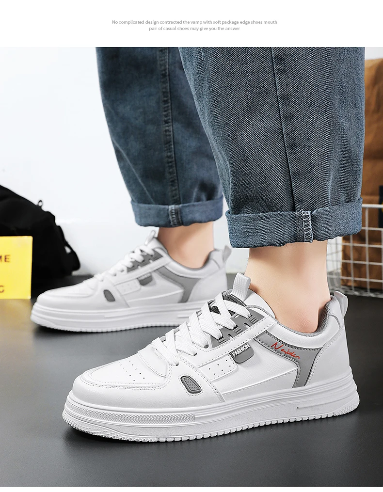 Men's Spring Autumn 2026 Outdoor Sport Sneakers Fashion Vulcanized Shoes Luxury Flats Tenis Para Hombre