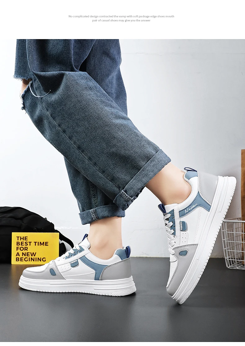 Men's Spring Autumn 2026 Outdoor Sport Sneakers Fashion Vulcanized Shoes Luxury Flats Tenis Para Hombre