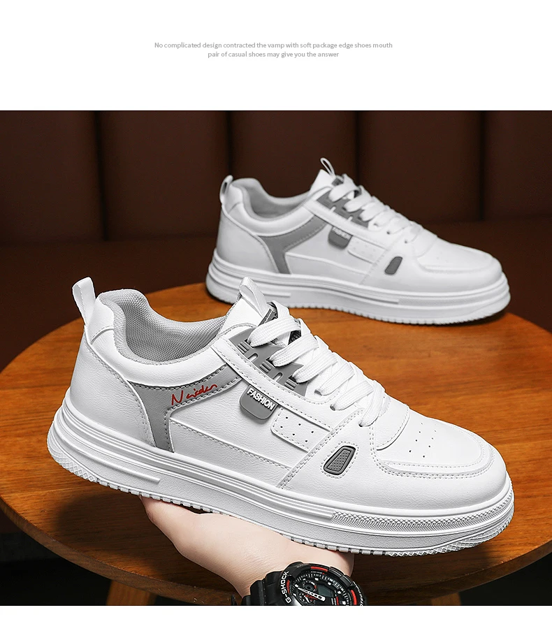 Men's Spring Autumn 2026 Outdoor Sport Sneakers Fashion Vulcanized Shoes Luxury Flats Tenis Para Hombre