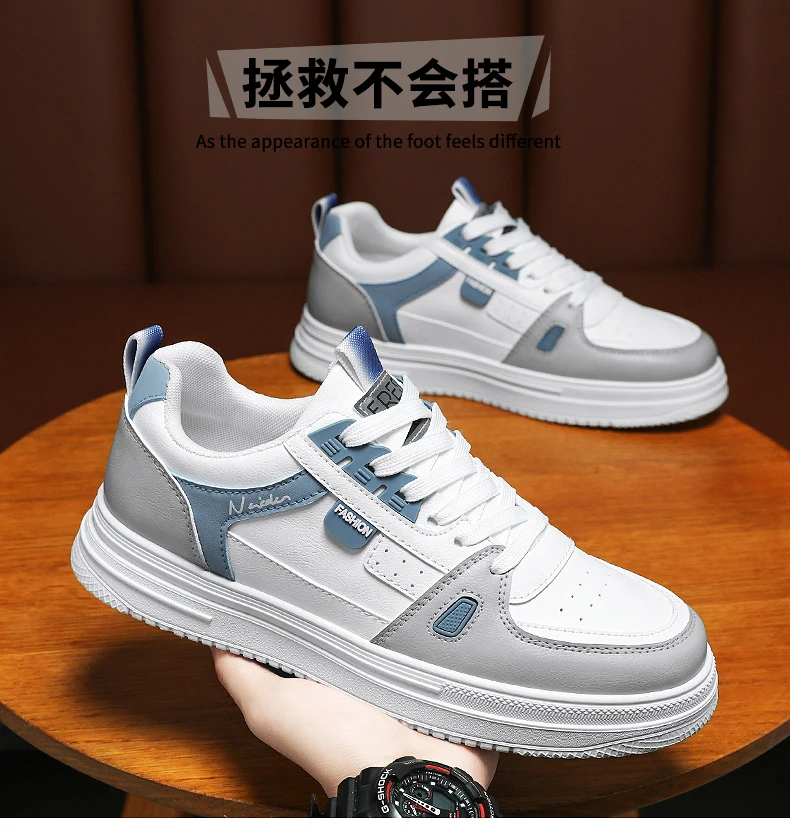 Men's Spring Autumn 2026 Outdoor Sport Sneakers Fashion Vulcanized Shoes Luxury Flats Tenis Para Hombre