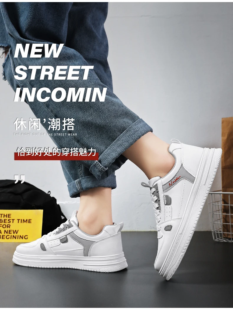 Men's Spring Autumn 2026 Outdoor Sport Sneakers Fashion Vulcanized Shoes Luxury Flats Tenis Para Hombre