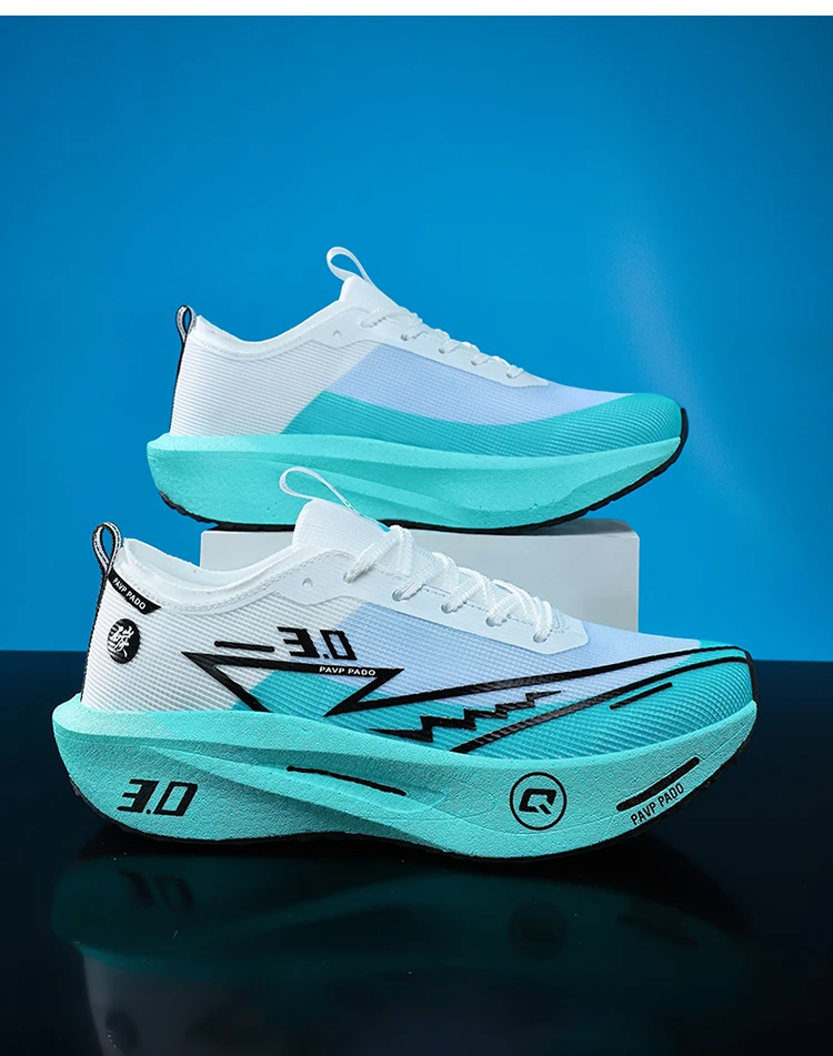 Men Running Shoes Carbon Board Marathon Speciality Sports Breathable Lightweight Women's Comfortable Athletic Sneakers