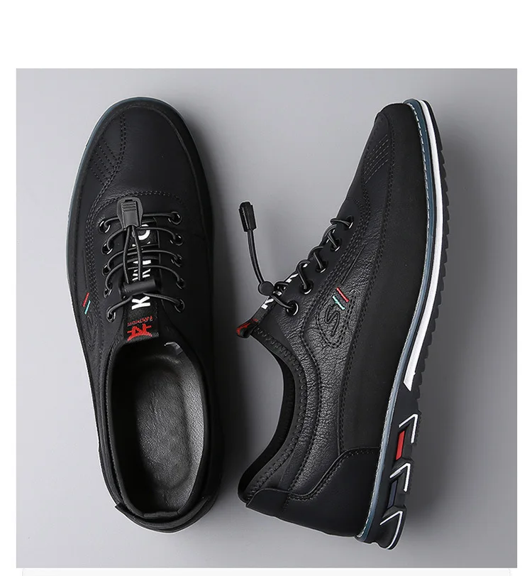 Large Size Men's Casual New Business Casual Board Shoes Non-Slip Comfortable Export Men's Shoes-1981