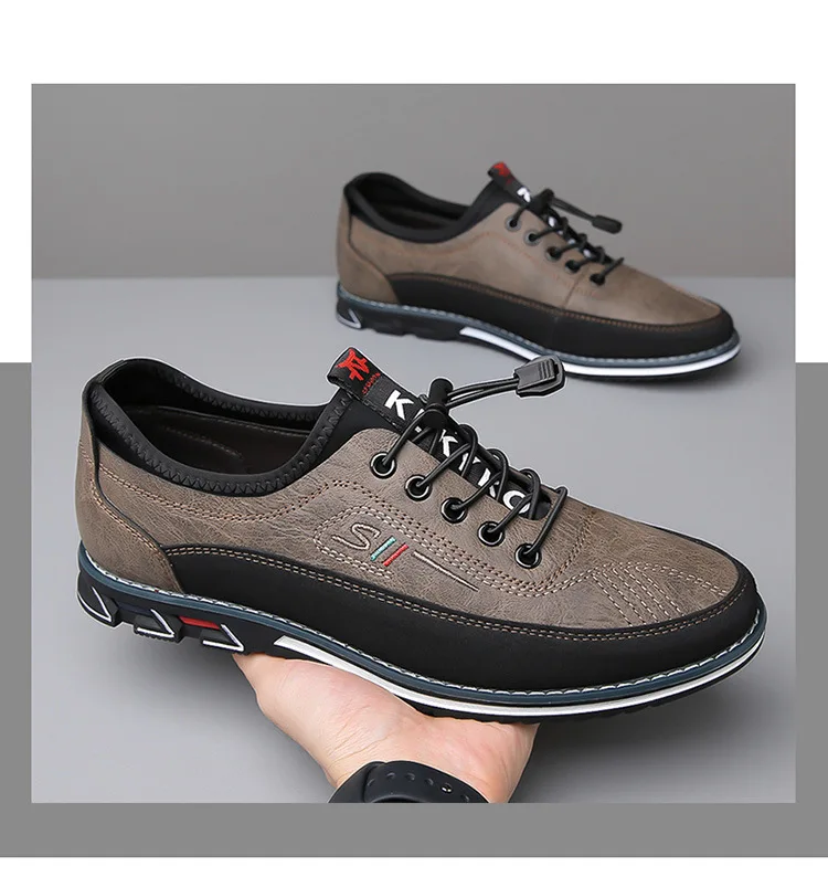 Large Size Men's Casual New Business Casual Board Shoes Non-Slip Comfortable Export Men's Shoes-1981