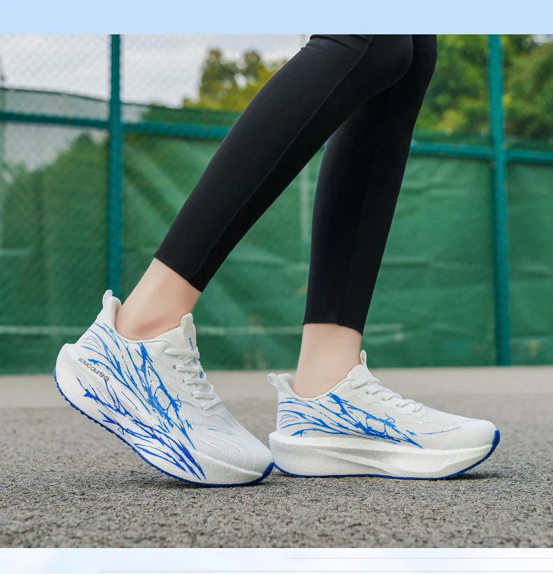 Running Shoes Men's Sneakers Marathon Carbon Board Speciality Sports Lightweight Women's Comfortable Athletic Nonskid Sneakers