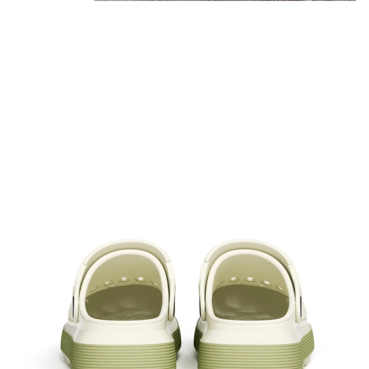 Women Black Platform Clogs Sandals - 2026 Summer Thick Sole Non-slip Garden Shoes - Breathable EVA Beach Slippers for Outdoor