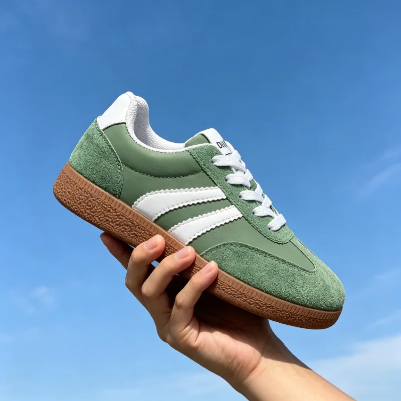 2026 New Couple Shoes, Large Size 35-43 Men's Shoes, Thick-Soled Casual Shoes, Trendy Versatile Sneakers, Comfortable Women's Shoes, Running Men's Shoes, Classic German Training Shoes